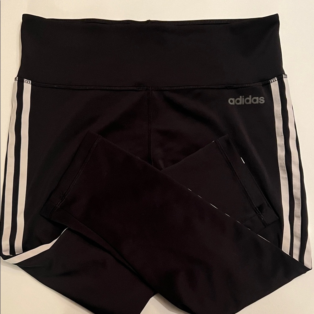AdidasLeggings with White Stripes